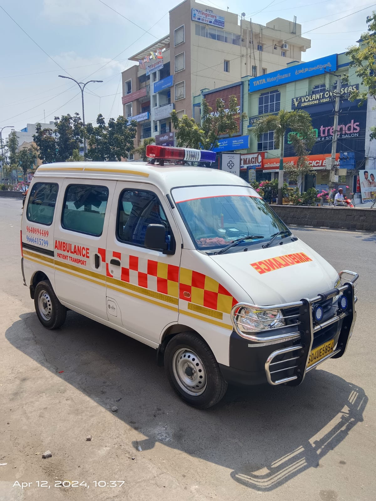 ICU Ventilator Ambulance Service