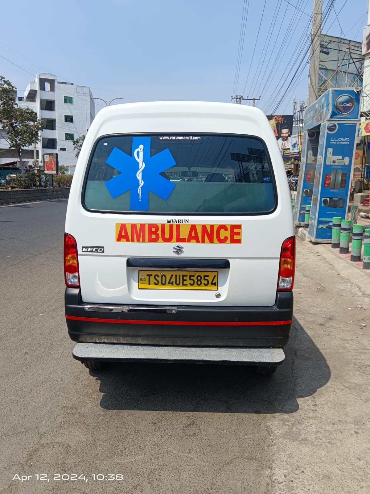 Oxygen Support Ambulance