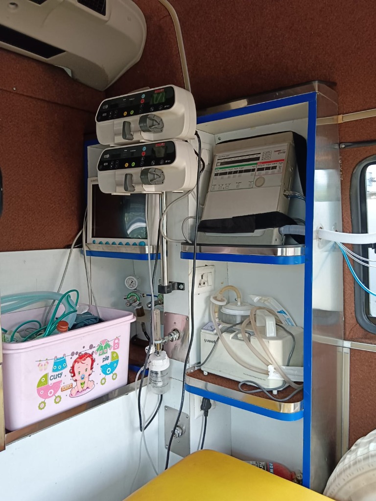 Oxygen Support Ambulance